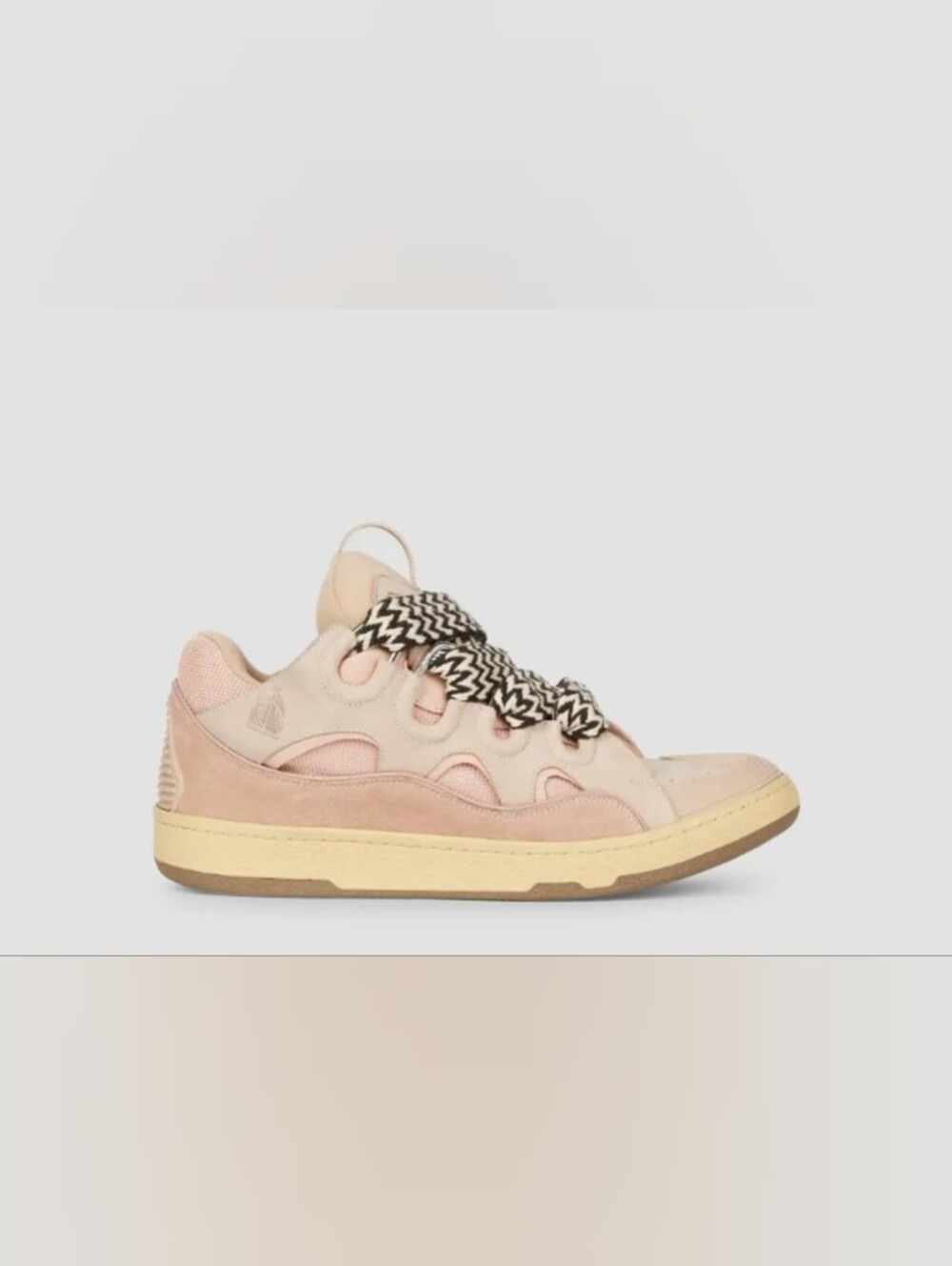 Lanvin Curb Sneakers Pale Pink Size 38